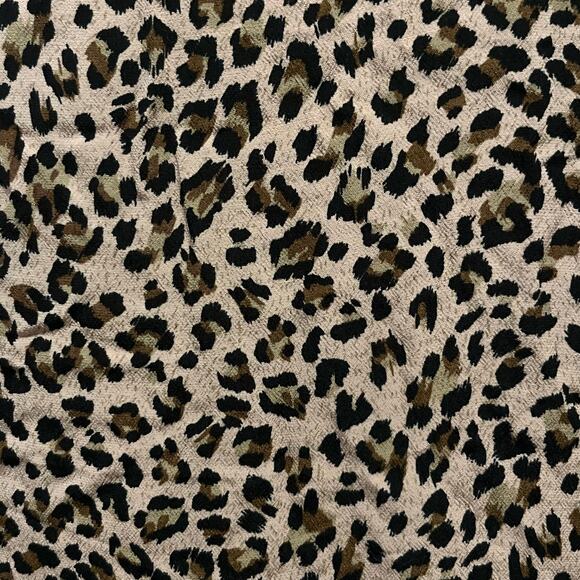 Anthropologie Maronie Leopard Print Ruffled Dress Size Small - Picture 3 of 7